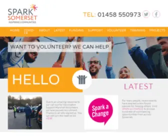 Sparksomerset.org.uk(Hello) Screenshot