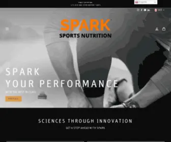 Sparksportsnutrition.com(SPARK SPORTS NUTRITION’s mission) Screenshot
