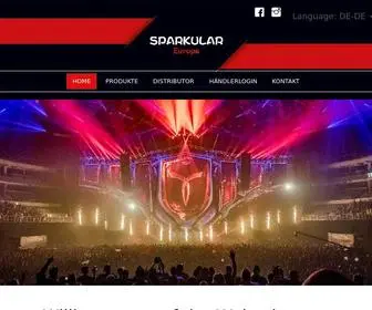 Sparkular-FX.com(Willkommen bei Showven Europe) Screenshot