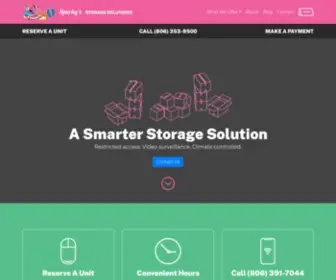 Sparkysstorage.com(SpareBox Storage) Screenshot