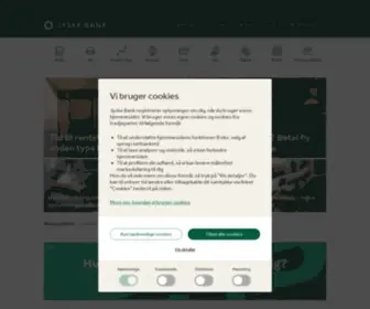 Sparlolland.dk(Jyske Bank) Screenshot