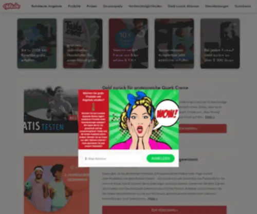Sparmaschine.de(Täglich alle Gratis) Screenshot
