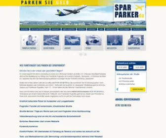 Sparparker.de(Startseite) Screenshot