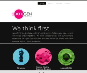 SparqGen.com(Danbury Digital Ad Agency) Screenshot