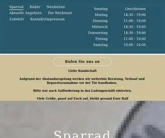 Sparrad-Darmstadt.de(Sparrad) Screenshot