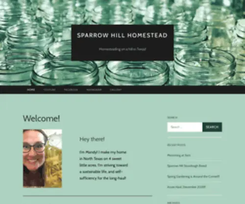 Sparrowhillhomestead.com(Sparrow Hill Homestead) Screenshot