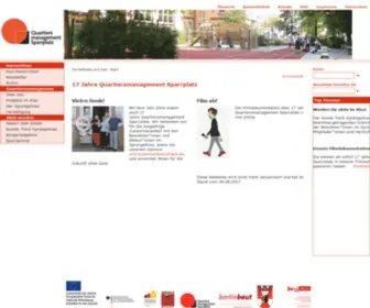 Sparrplatz-Quartier.de( Willkommen) Screenshot