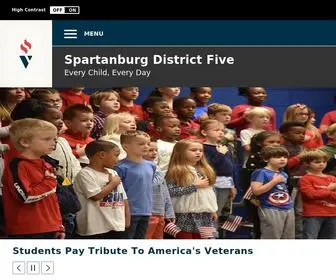 Spart5.net(Spartanburg District Five) Screenshot