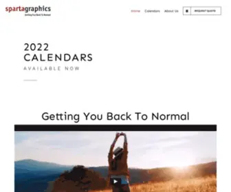 Spartagraphics.com(Maintenance) Screenshot