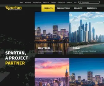Spartan-PD.com(A project partner) Screenshot