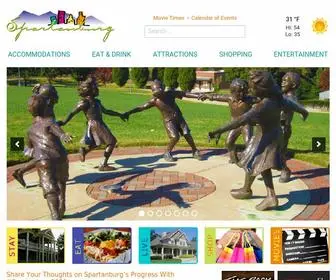 Spartanburg.com(An Online Guide to Spartanburg) Screenshot