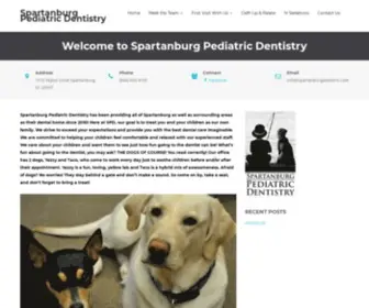 Spartanburgpediatric.com(Spartanburg Pediatric Dentistry) Screenshot