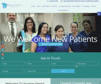 Spartandental.com(Spartan Dental) Screenshot