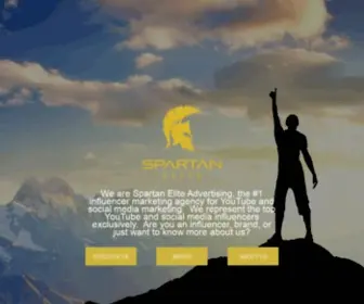 Spartanelitead.com(Influencer Marketing Agency) Screenshot