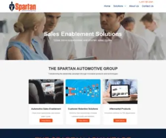 Spartangrp.com(Spartan Automotive Technology Group) Screenshot