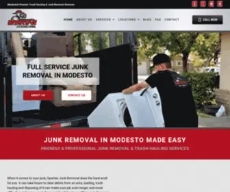 Spartanjunkremoval.net(Junk Removal) Screenshot