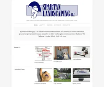 Spartanlandscapingllc.com(Spartan Landscaping LLC) Screenshot