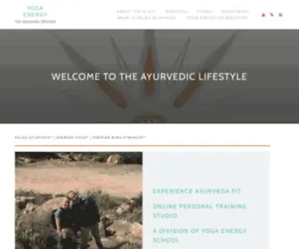 Spartanmindstrength.com(The ayurvedic lifestyle) Screenshot
