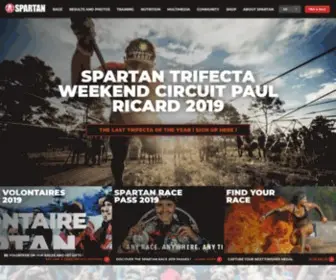 Spartanrace.fr(Spartan France Obstacle Course Races) Screenshot