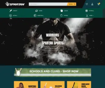 Spartansportshq.com(Spartan Sports) Screenshot