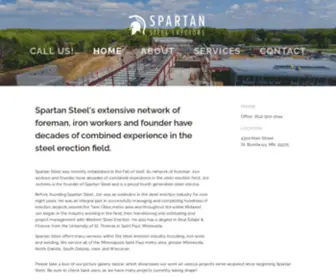 Spartansteelco.com(Spartan Steel) Screenshot