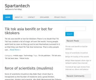 Spartantech.xyz(Free Internet and Tech Tips) Screenshot