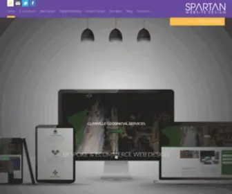 Spartanwebsitedesign.co.uk(Spartan Website Design) Screenshot