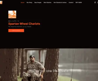 Spartanwheelchariots.com(All Terrain Wheelchair) Screenshot