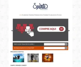 Spartaproducoes.com.br(Spartaproducoes) Screenshot