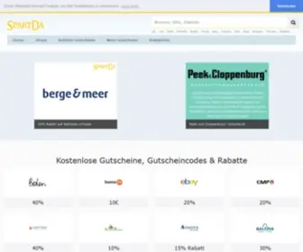 Spartda.de(Gutscheine) Screenshot