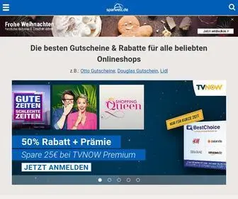 Sparwelt.de(Täglich neu findest du bei SPARWELT) Screenshot