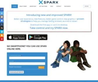 Sparx.org.nz(SPARX) Screenshot