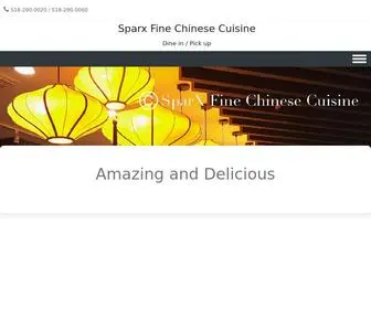 Sparxcuisine.com(Amazing Delicious) Screenshot