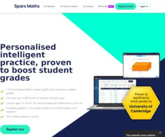 Sparxmaths.com(Sparxmaths) Screenshot