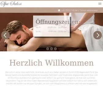 Spasalon.ch(Herzlich Willkommen) Screenshot