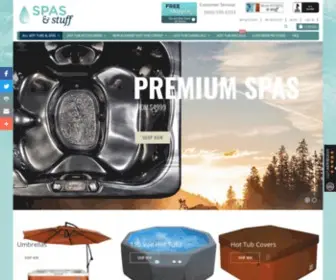 Spasandstuff.com(Hot Tub Sales) Screenshot