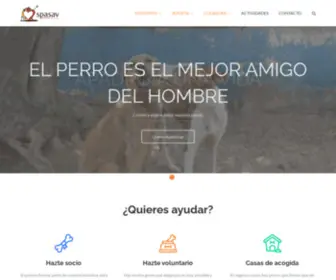 Spasav.es(Protectora de Perros San Antonio Abad) Screenshot