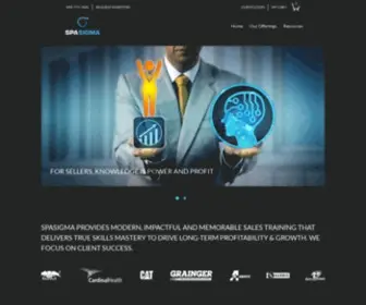 Spasigma.com(Intelligent Sales &amp; Profit Acceleration) Screenshot
