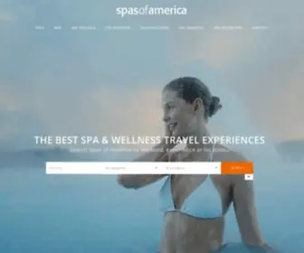 Spasofamerica.com(Spas of America) Screenshot