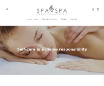 SpaSpa.com(Your Home Spa Destination) Screenshot