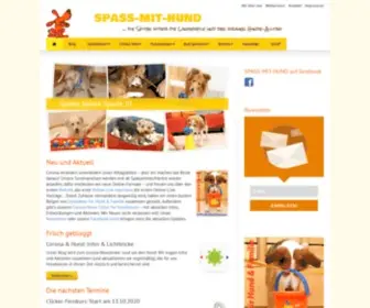 Spass-Mit-Hund.de(Die Seiten wider die Langeweile und den grauen Hund) Screenshot