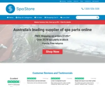 Spastore.com.au(Spa Store) Screenshot