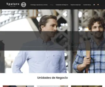 Spataro.com.co(Nápoli) Screenshot