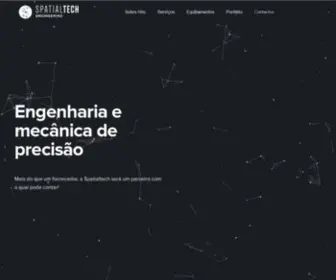 Spatialtech.pt(Página inicial) Screenshot