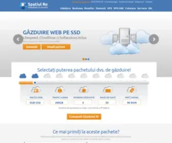 Spatiul.ro(Găzduire) Screenshot