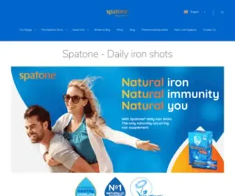 Spatone.com(Natural Iron Supplement) Screenshot