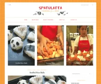 Spatulatta.com(Cooking 4 Kids Online) Screenshot