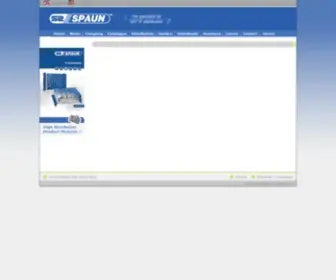 Spaun.com(SPAUN / Official Website) Screenshot