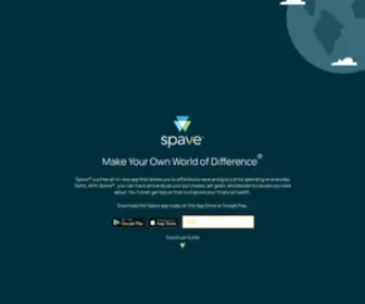 Spave-APP.com(Make your own world of difference) Screenshot