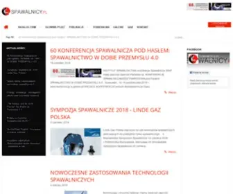 Spawalnicy.pl(Portal internetowy poświęcony zagadnieniom z zakresu spawalnictwa) Screenshot